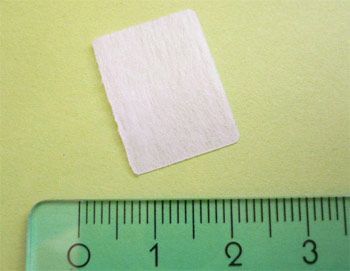 Cerniera in tessuto mm 20x25  n°10