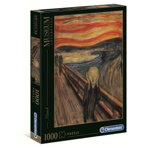 Puzzle 1000 pz museum L'URLO di Munch