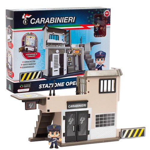 CARABINIERI STAZIONE  con personaggio