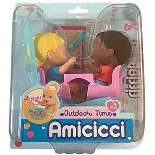 Cicciobello Amicicci Passeggino Gemellare
