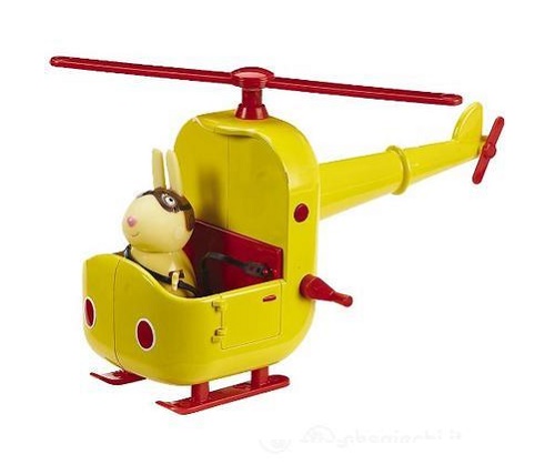 Peppa Pig Peppa Pig con signora coniglio in elicottero