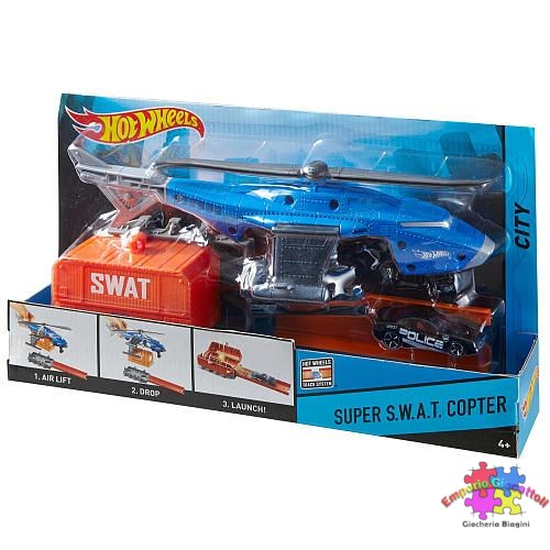 Hot Wheels Super elicottero SWAT