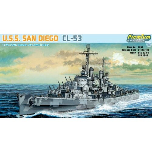 1/700 U.S.S. SAN DIEGO CL-53