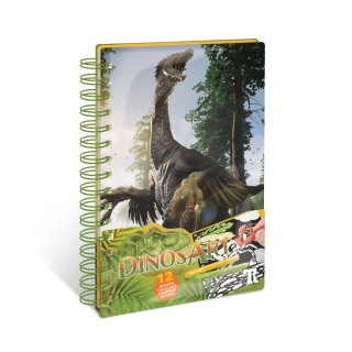 DinosArt libro creativo con velluto