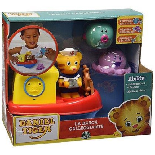 Daniel Tiger la barca galleggiante