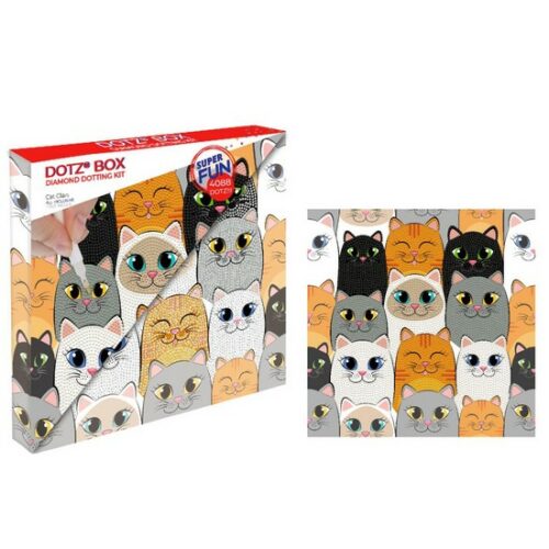 Diamond Dotz Box: Cat Clan