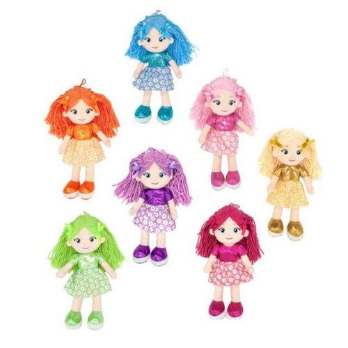 Miss Decarine bambole in pezza colori asst.