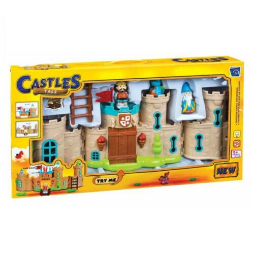 Castello grande con personaggi