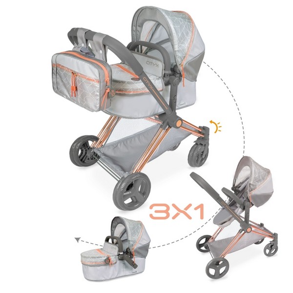 Carrozzina per bambole 3 in 1 Cybex colletcion