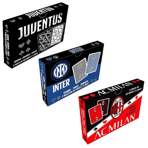 Carte da gioco squadre di Calcio