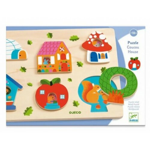 Puzzle in legno Coucou House