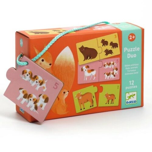 Puzzle Duo cuccioli-animali