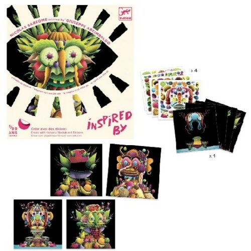 Creare con adesivi inspired by GIUSEPPE ARCIMBOLDO