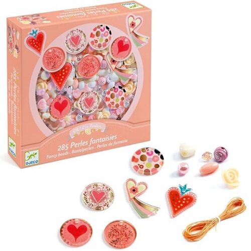 Perline fantasia cuori 285 pz