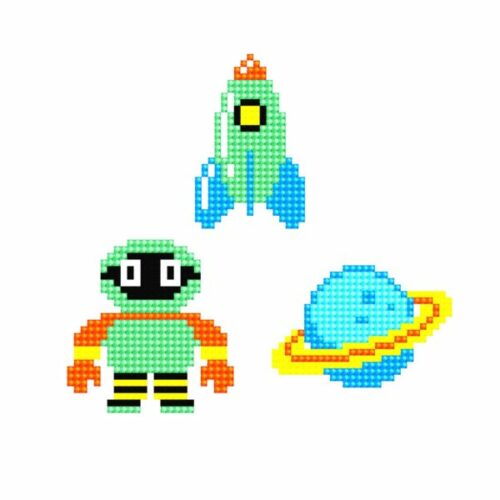 Diamond Dotz Stickers Space