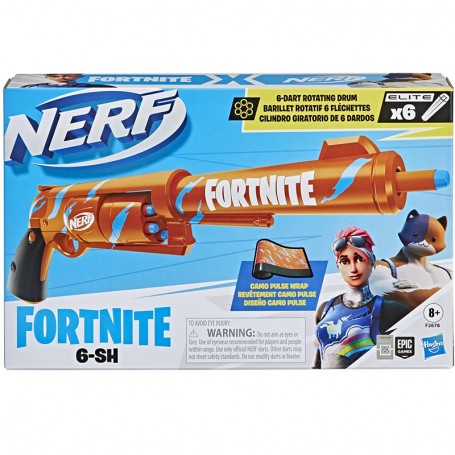 Nerf Fortnite 6 shooter