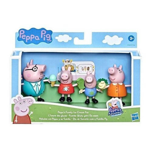 Peppa Pig - famiglia l'ora del gelato