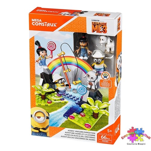 Mega blocks Despicable me - Agnes e la spednizione dell'unicorno