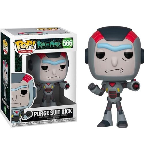 Funko Pop Rick and Morty Purge suit Rick #566