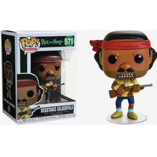 Funko Pop Rick and Morty Resistance Goldenfold #571