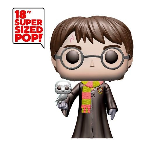 Funko Pop Jumbo Harry Potter con Edvige #03
