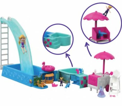 Polly Pocket Festa in piscina