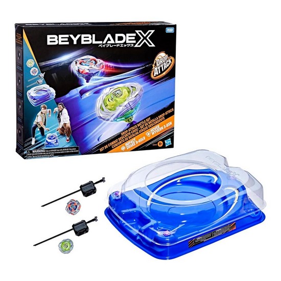 Beyblade X - Set da combattimento Drop Attack +2 blade
