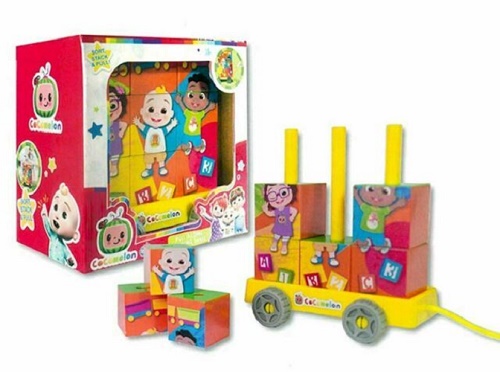 Cocomelon  Carretto con cubi