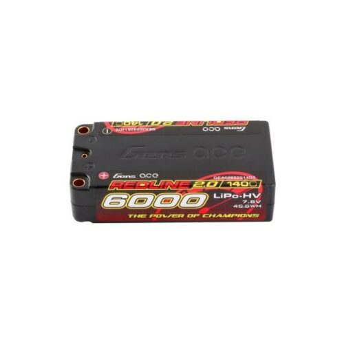 GensAce Redline 2.0 Shorty 2S HV 7.6V-140C-6000 96x47x25mm 220g