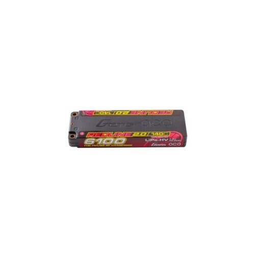 GensAce Redline 2.0 Low Prof 2S HV 7.6V-140C-6100 139x47x18.5mm 226g