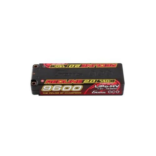 GensAce Redline 2.0 2S HV 7.6V-140C-9600 139x47x25mm 324g