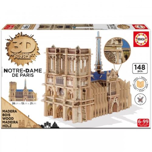 Puzzle 3D Notre-Dame