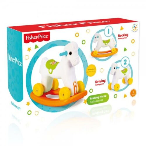 CAVALLO  a dondolo 2 in 1 plastica