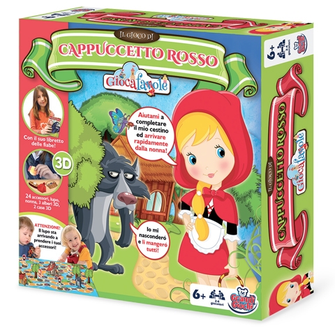 Gioco in scatola CAPPUCCETTO ROSSO