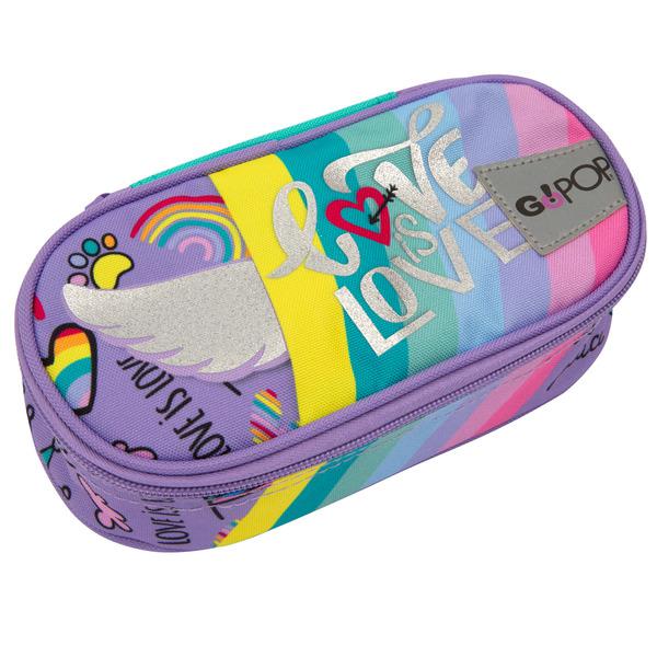 Astuccio ovale GoPop Love is love