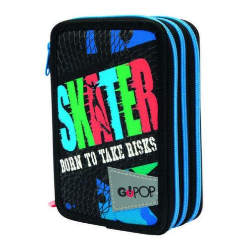 Astuccio 3 zip GoPop Skater