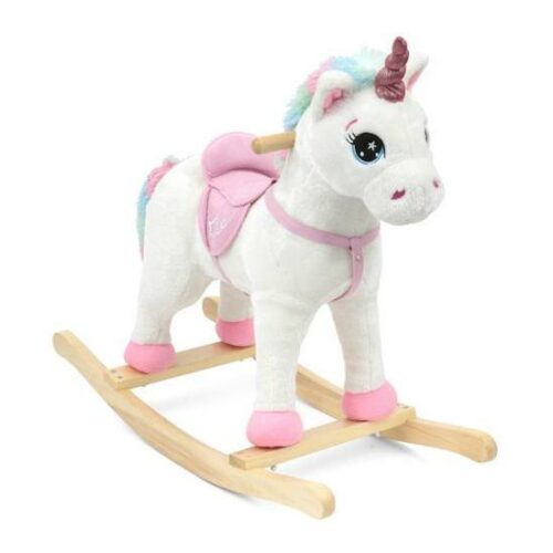 GIO' PLUSH - UNICORNO Cavallo  a Dondolo  con Suoni