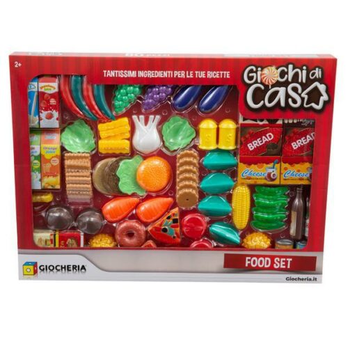 GIOCHI DI CASA - Set Food MAXI 96 pezzi Party