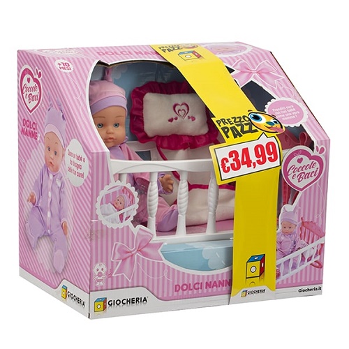 PREZZO PAZZO - Bebè Dolci Nanne con Lettino