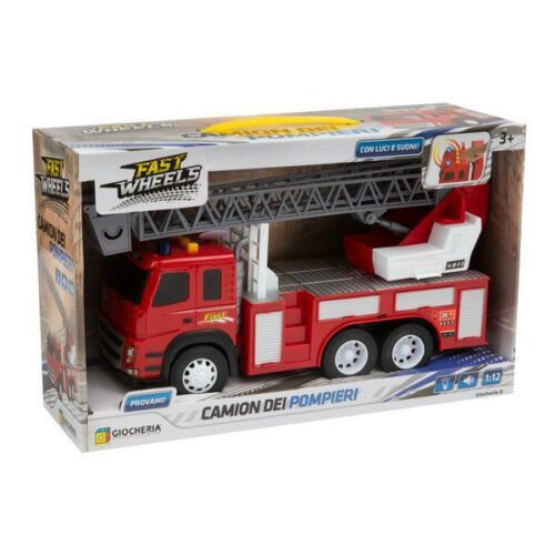 FAST WHEELS - Camion Vigili del Fuoco Luci e Suoni 2 Mod.
