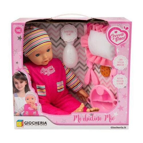 COCCOLE e BACI - Bebè Morbidino Mio cm.40