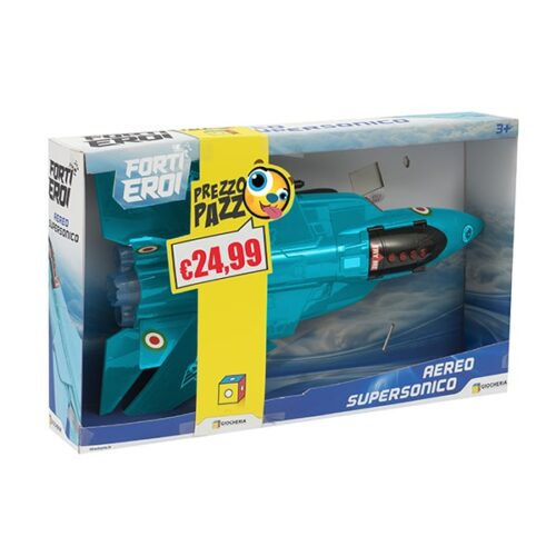 PREZZO PAZZO - Aereo Supersonico cm.50 Luci e Suoni