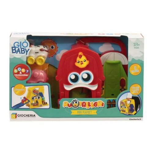 GIO' BABY - Ruotallegri Playset PIT-STOP