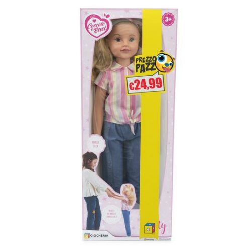 PREZZO PAZZO - Bambola KATY Cammina con me cm.80 2 Modelli