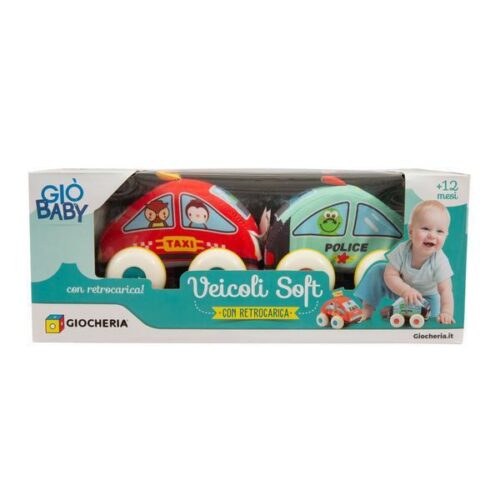 GIO' BABY - Veicoli Soft con Retrocarica