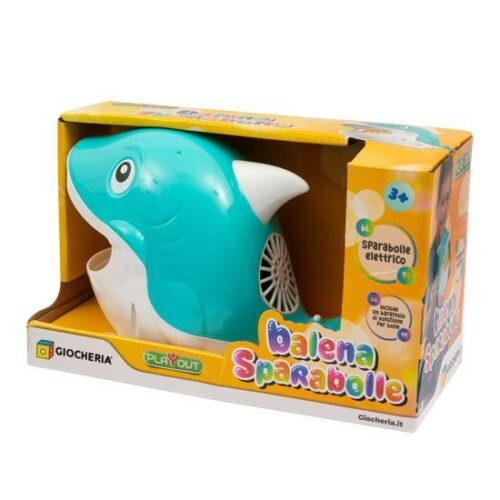 Bolle di sapone  Balena sparabolle