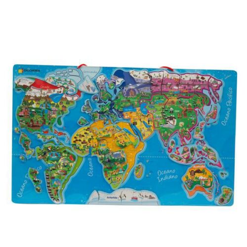 A di ARTE Puzzle Magnetico Mondo