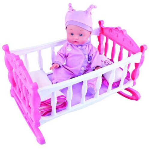 COCCOLE E BACI - BAMBOLA con lettino