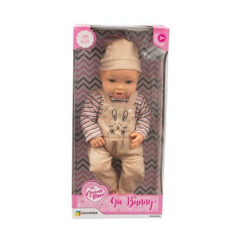 COCCOLE e BACI - Bebè CONIGLIETTO 40cm