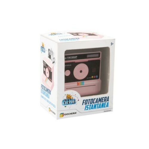 MR GENIO - MACCHINA Fotografica ISTANTANEA rosa
